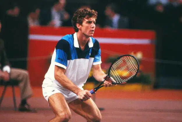 David Pate Playing Tennis
